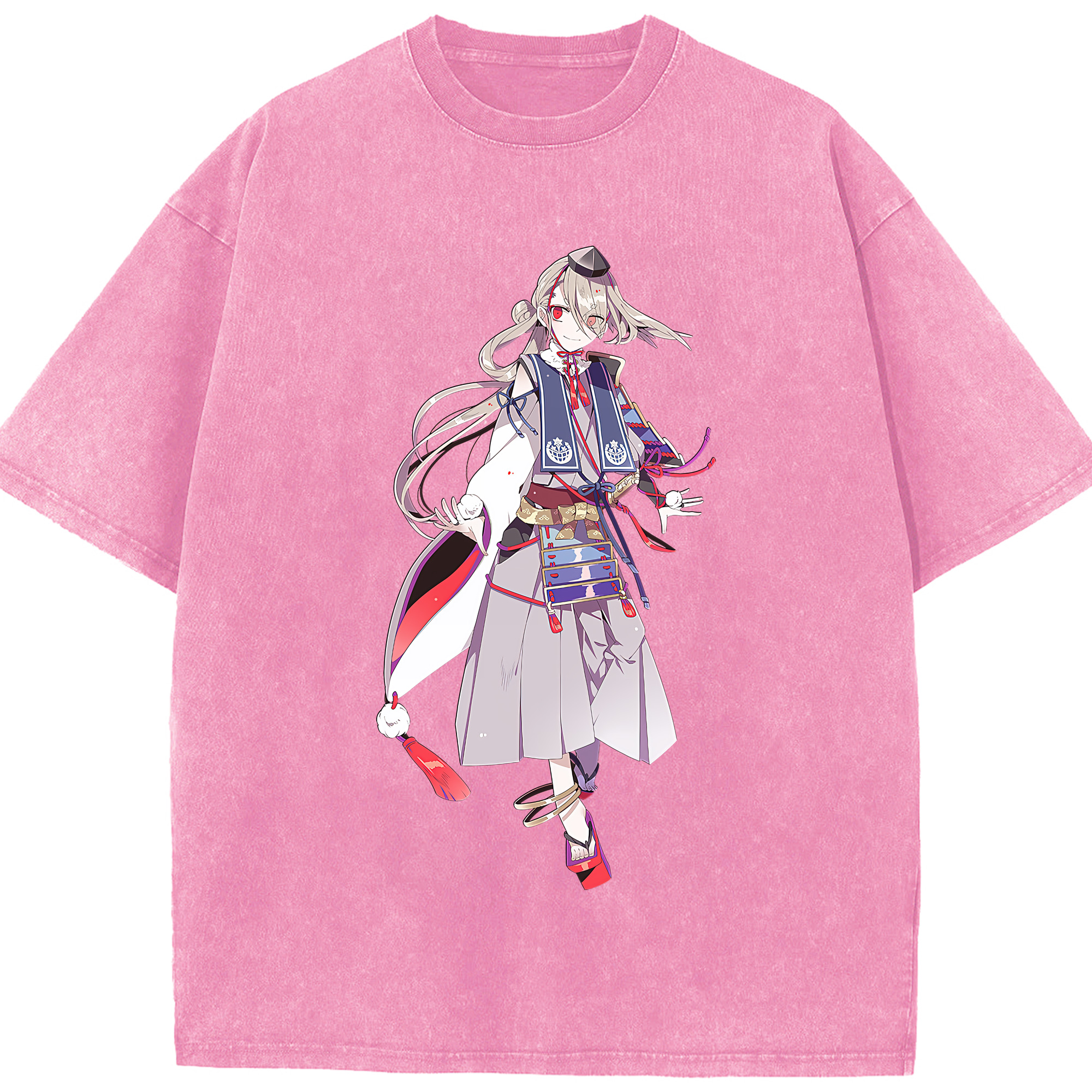 （画像用） 刀剣乱舞 Touken Ranbu 綿100% ヴィンテージ風 半袖Tシャツ（フロントプリント）